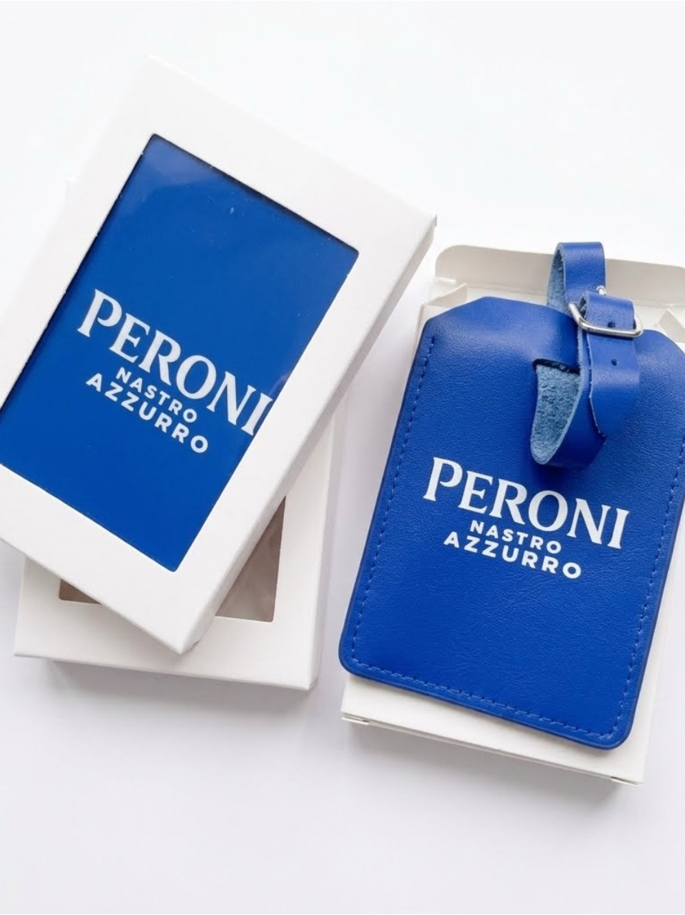 Nastro Azzurro Blue Luggage Tag